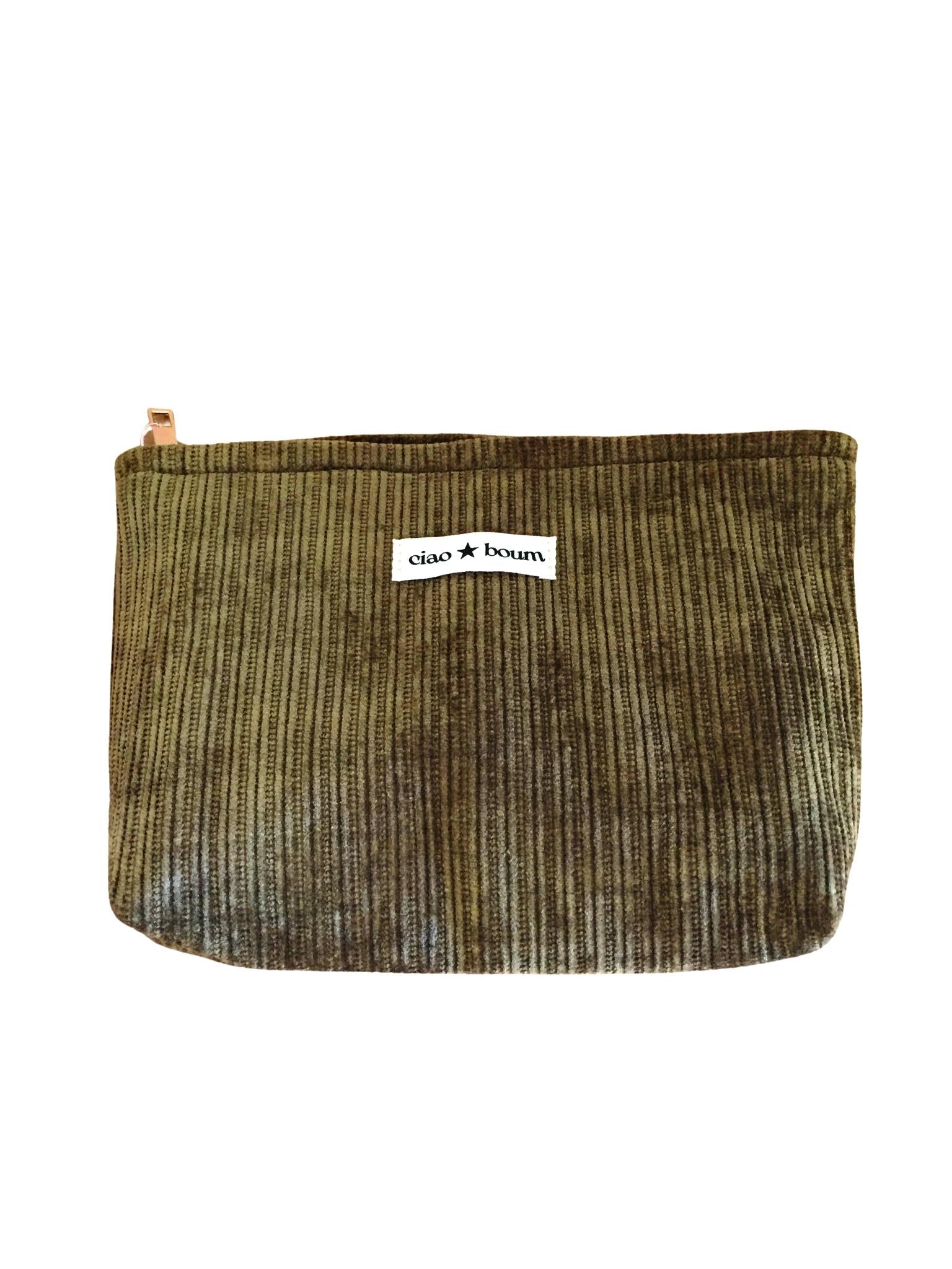 Pochette velours Ciao Boum