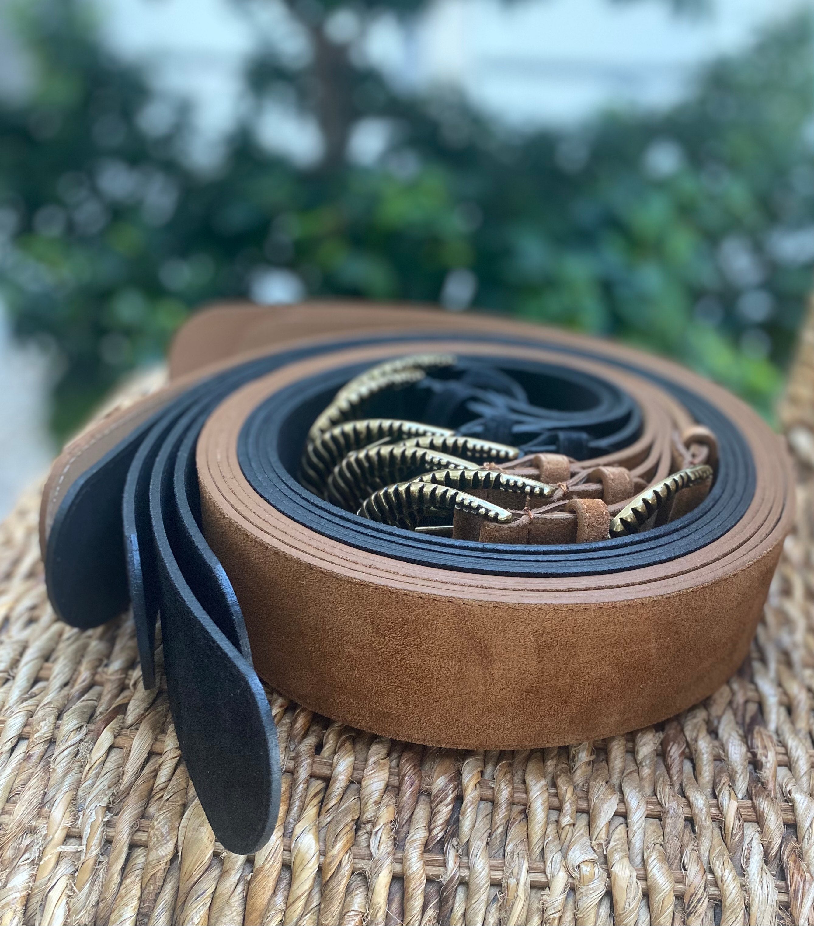 Ceinture cuir Italien